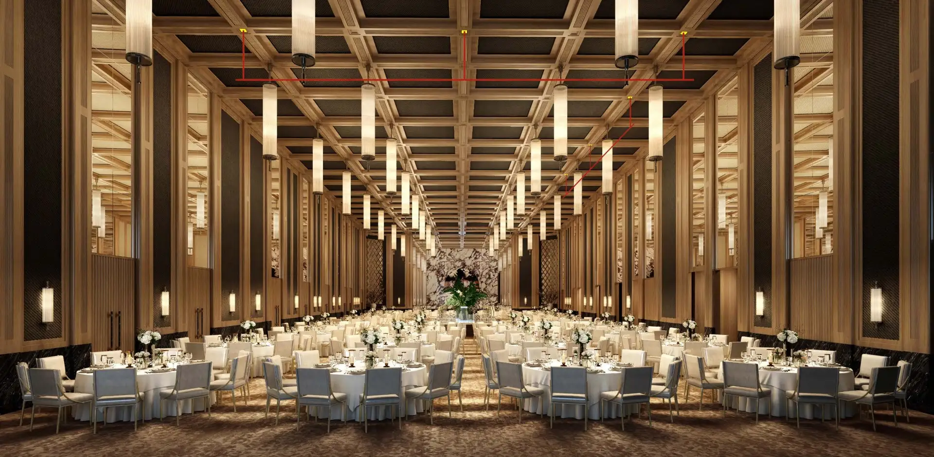 Grand banquet hall